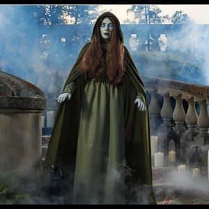 NIB Grandinroad Halloween Collectible Ghoul Lady